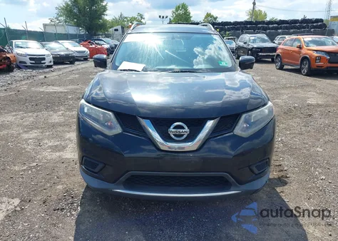 2016 Nissan Rogue Sv из США, поврежденный, VIN KNMAT2MV6GP673230